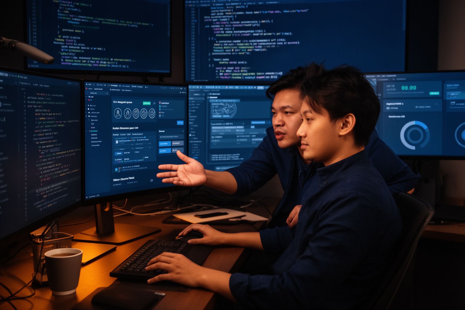 AI system deployment session
