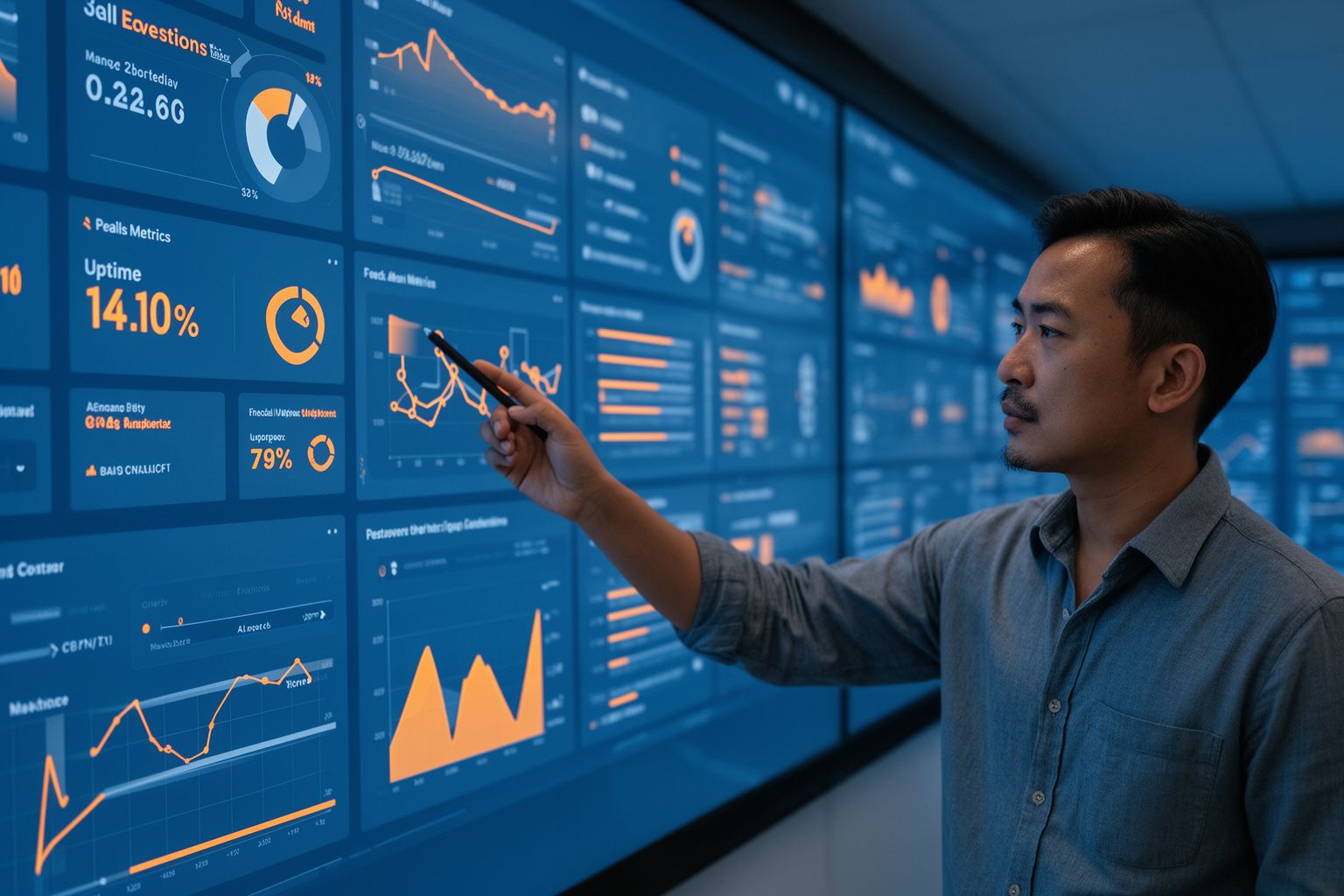 Managed operations dashboard